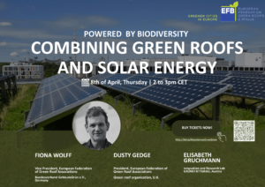 WEBINAR FLYER - Solar green roofs