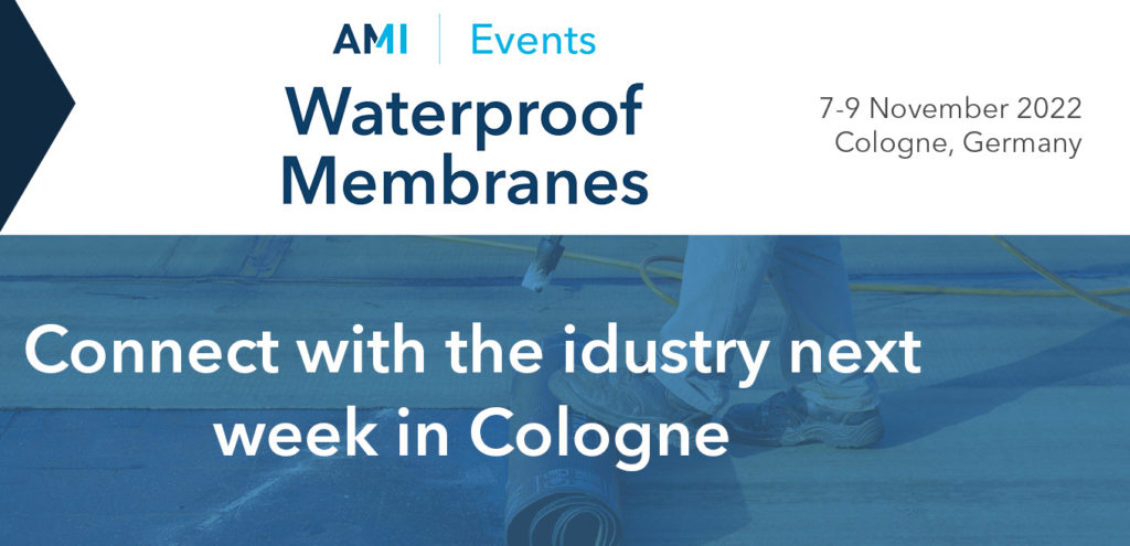 Waterproof Membranes took place on 7-9 November 2022 in Cologne