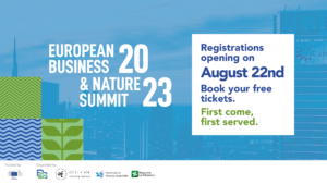 The European Business & Nature Summit (EBNS) @ Palazzo Lombardia in Milan