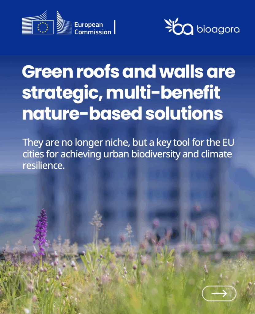 BioAgora: Implementing green roofs and walls